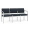 Lesro Lenox 3 Seat Tandem Seating W/ No Center Arms, 64.5 in W 24.5 in L 32 in H LS3101 - alternate 1